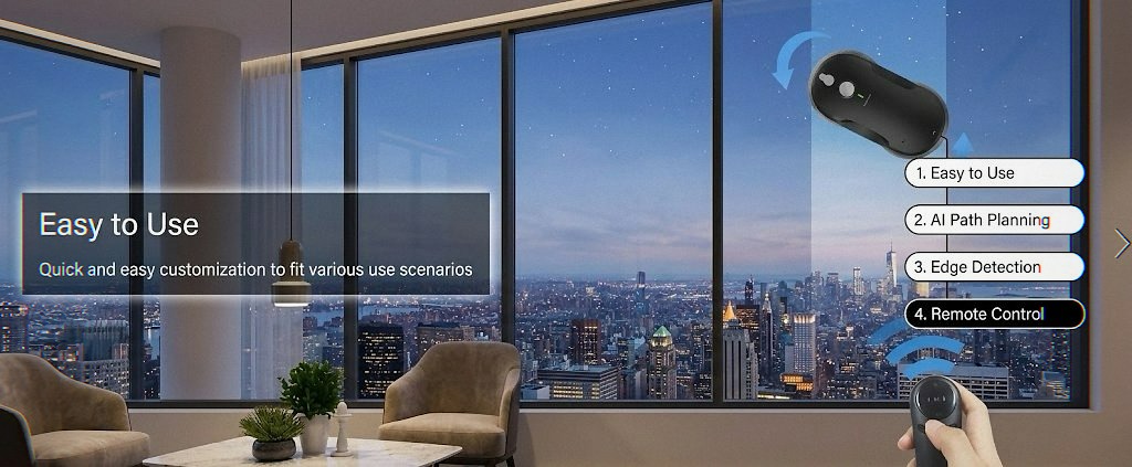 Tosima W3 Window Cleaning Robot