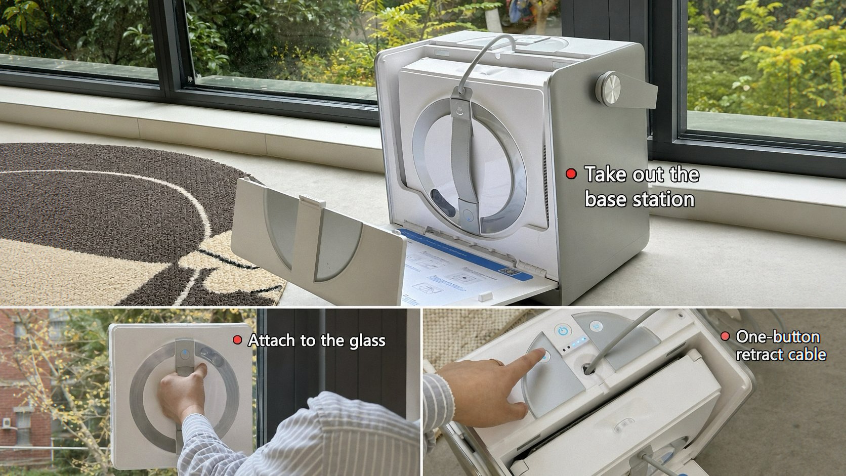 ECOVACS WINBOT W2S window cleaning robot