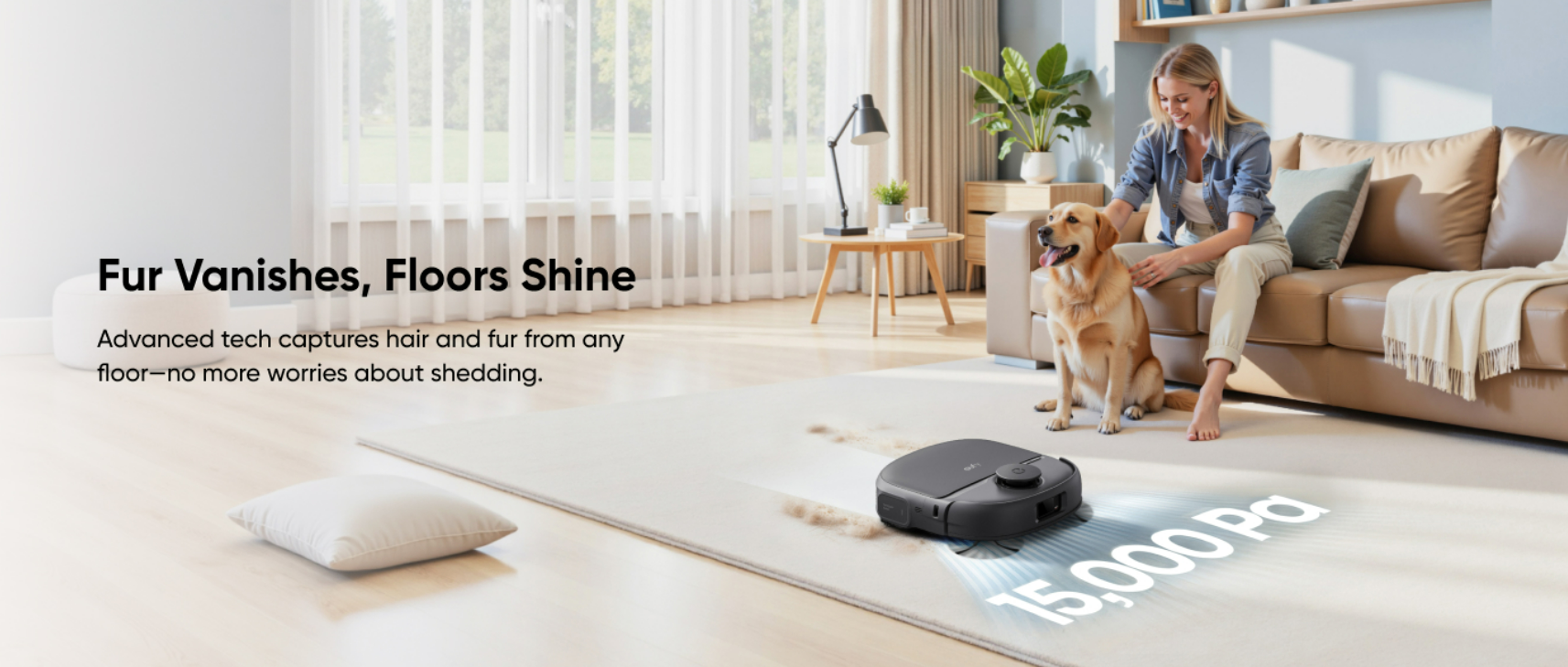 eufy Omni Station functions including mop washing, drying, dust emptying, refilling, and wastewater collection