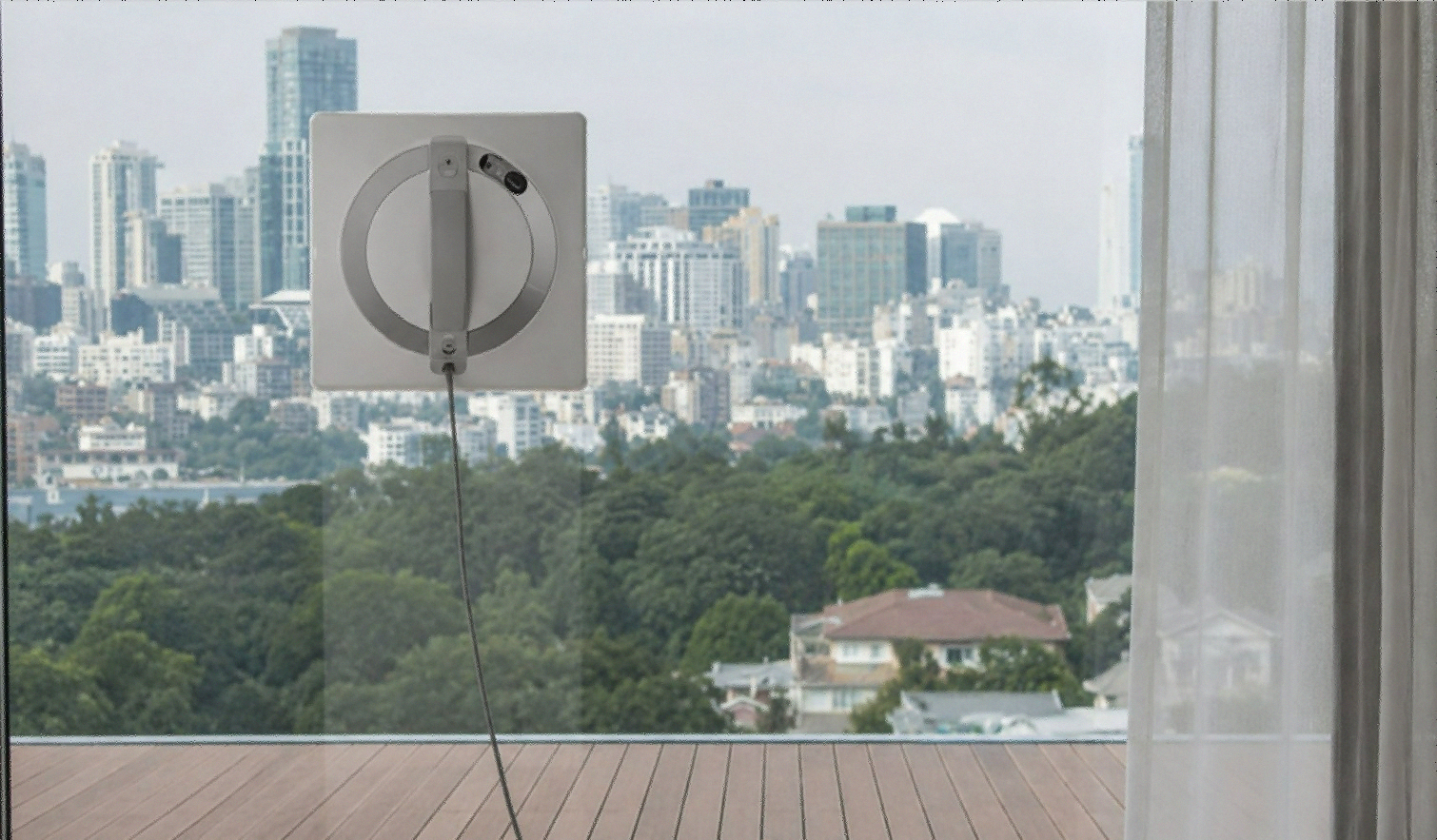 ECOVACS Winbot W2 Omni portable window cleaning robot with Omni station