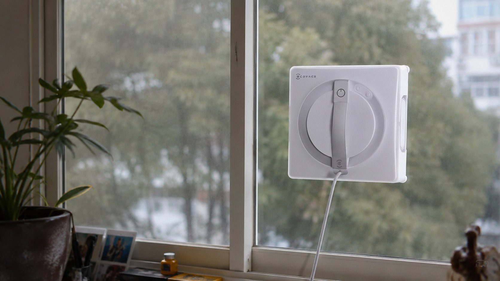 Ecovacs Winbot W2 Pro Omni window cleaning robot