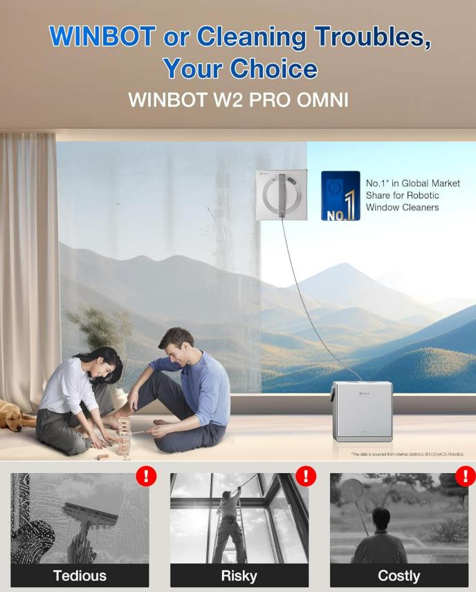 WINBOT W2 Pro Omni 6-in-1 multifunction base station